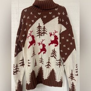 Reed Hunter Reindeer Christmas Sweater